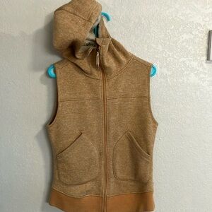 Women’s Burton Tan Hooded Vest